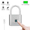 Fingerprint Lock Smart Padlock Thumbprint Door Padlocks Portable Anti-Theft Fingerprint Lock for Bag Drawer Suitcase